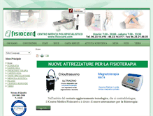 Tablet Screenshot of fisiocard.com
